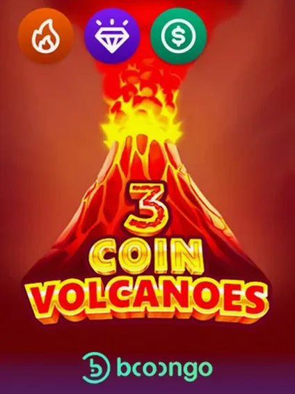 3 Coin Volcanoes slot by 3Oaks — Voodoo Casino