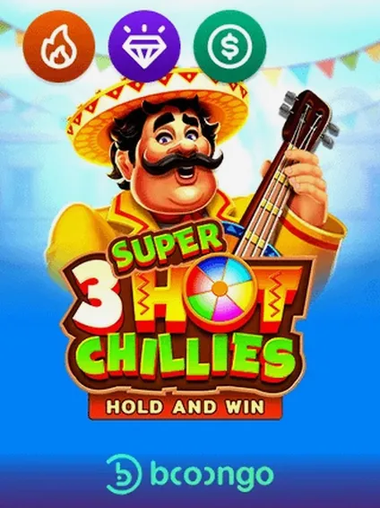 3 Super Hot Chillies slot by 3Oaks — Voodoo Casino
