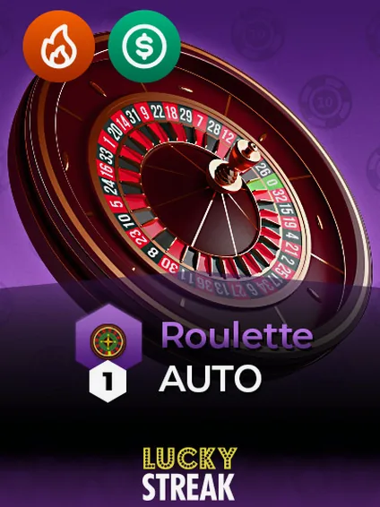 Auto Roulette 1 live table by Lucky Streak — Voodoo Casino
