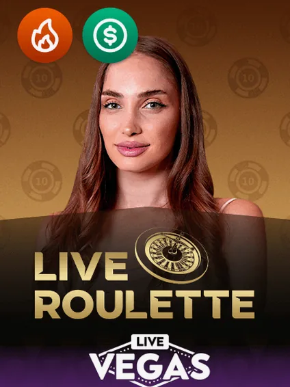 Live Roulette live table by Live Vegas — Voodoo Casino