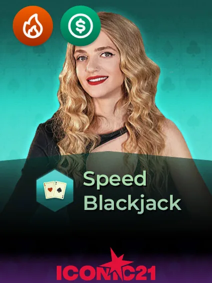 Speed Blackjack live table by Better Live — Voodoo Casino