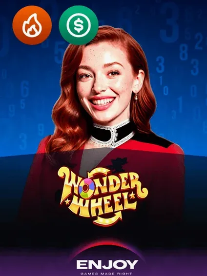 Wonder Wheel live table by Enjoy Gaming — Voodoo Casino